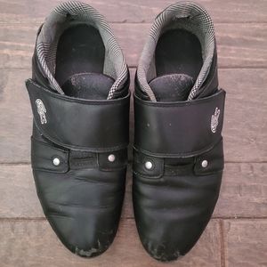 Lacoste Womens Misano Velcro Leather Tennis Shoes Size 6